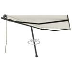 Tenda da Sole Automatica Autoportante 450x350 cm Crema