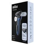 Braun-Series-6-61-B1000s-Rasoio-Elettrico-Uomo-SensoFlex-Wet-Dry-Ricaricabile-Rasoio-A-Lamina-Senza-Fili-Blu