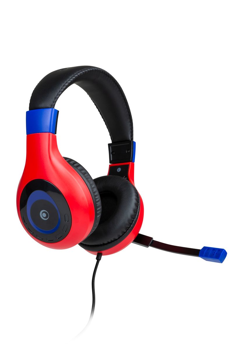 Bigben-Interactive-Wired-Stereo-Gaming-Headset-V1-Auricolare-Cablato-A-Padiglione-Giocare-Nero-Blu-Rosso