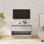 vidaXL Mobile TV Grigio Cemento 70x41x44 cm in Truciolato