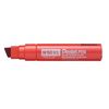 Pentel-N50XL-marcatore-permanente-Punta-smussata-Rosso-6-pz