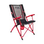 Coleman 2000032320 sedia da campeggio 4 gamba/gambe Nero, Rosso