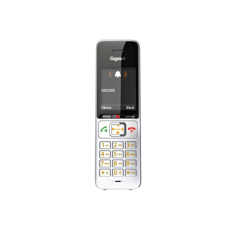 Gigaset-COMFORT-500-Telefono-DECT-Identificatore-di-chiamata-Nero-Argento