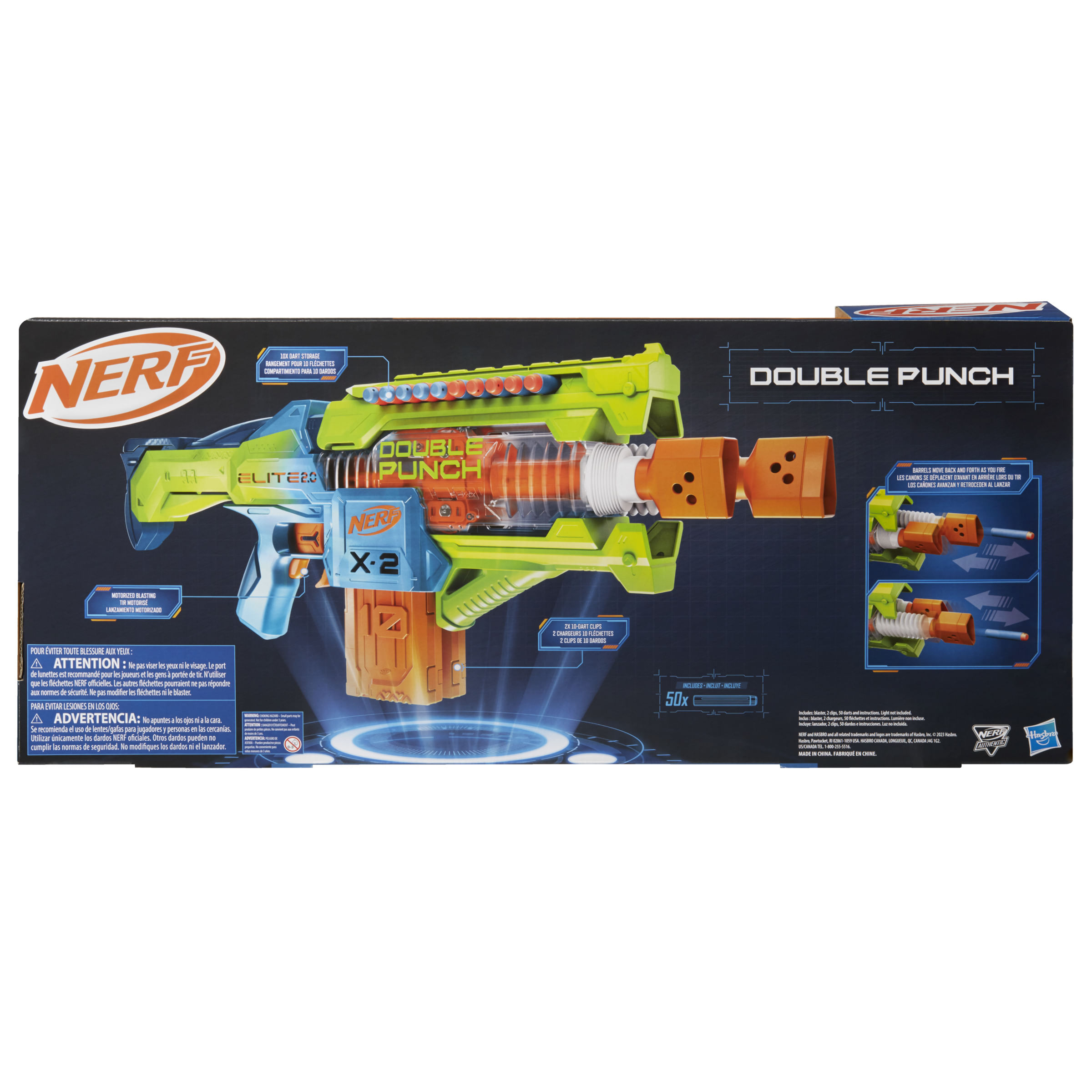 Double Punch Fucile Nerf Automatico Fucile Ad Acqua Mitragliatrice
