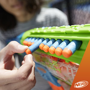 Nerf-Elite-2.0-Double-Punch-blaster-lancia-dardi-motorizzato-canne-con-alternazione-rapida-50-dardi-Elite-2-caricatori-da-10-dardi