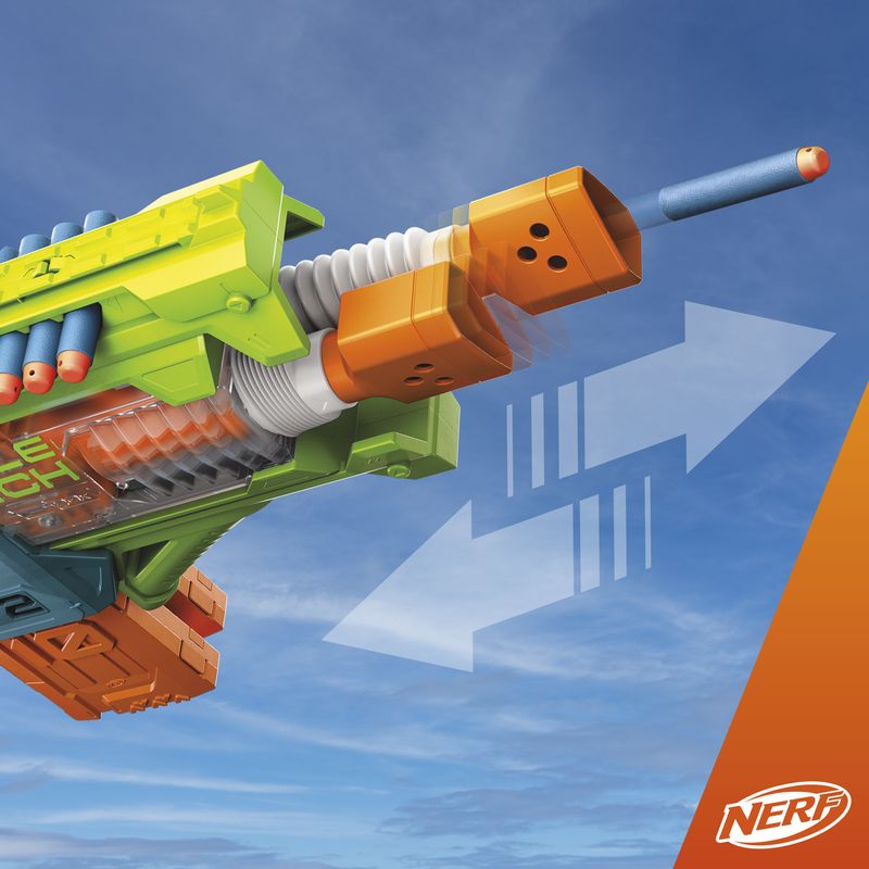 Nerf-Elite-2.0-Double-Punch-blaster-lancia-dardi-motorizzato-canne-con-alternazione-rapida-50-dardi-Elite-2-caricatori-da-10-dardi