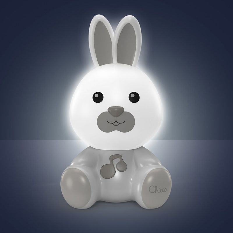Chicco-First-Dreams-Bunny-Dreamlight-luce-da-notte-per-bambino-Libera-installazione-Bianco-LED