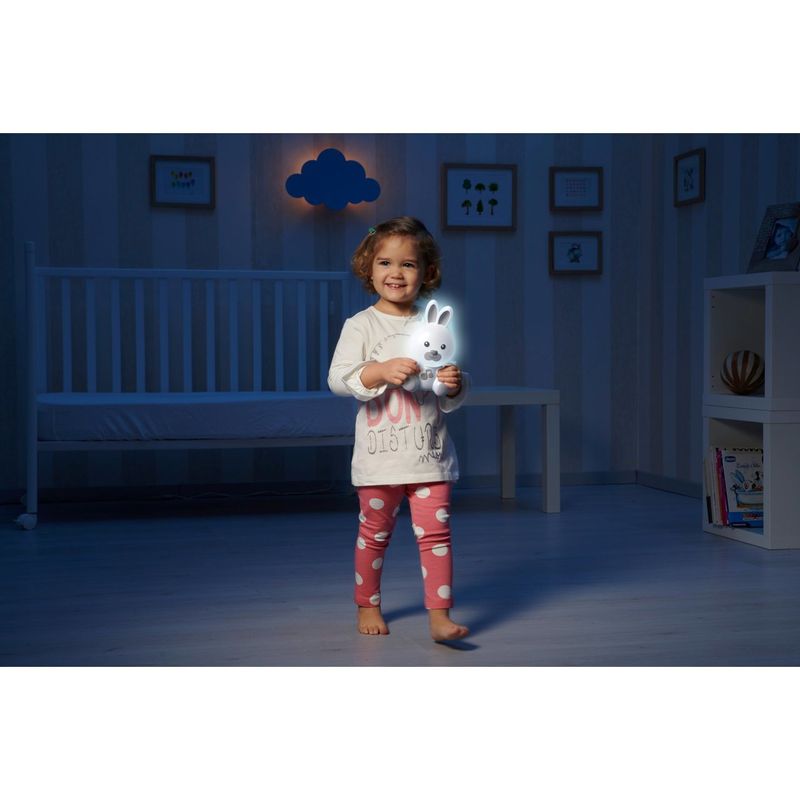 Chicco-First-Dreams-Bunny-Dreamlight-luce-da-notte-per-bambino-Libera-installazione-Bianco-LED