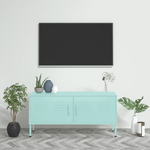 Mobile TV Menta 105x35x50 cm in Acciaio