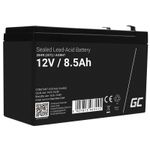 Green Cell Batteria Green Cell AGM VRLA 12V 8,5Ah senza manutenzione per sistema di allarme, registratore di cassa