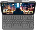 Logitech-Slim-Folio-Grigio-Bluetooth-QWERTZ-Tedesco