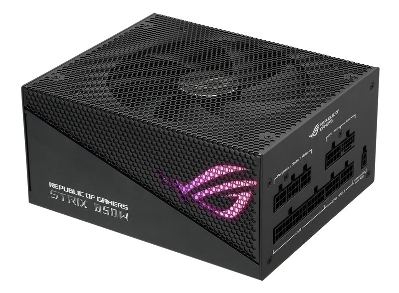 ASUS-ROG-Strix-850W-Gold-Aura-Edition-alimentatore-per-computer-20-4-pin-ATX-ATX-Nero