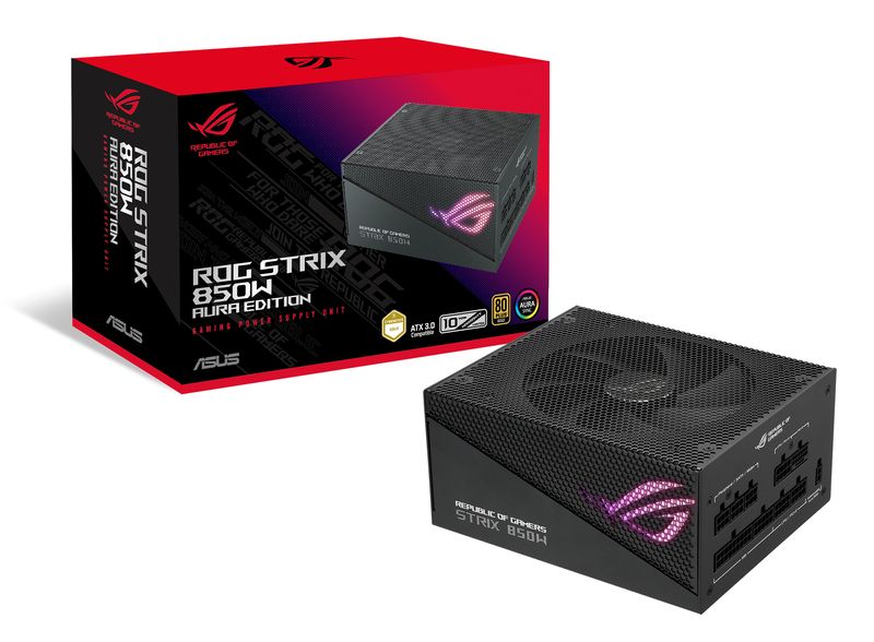 ASUS-ROG-Strix-850W-Gold-Aura-Edition-alimentatore-per-computer-20-4-pin-ATX-ATX-Nero