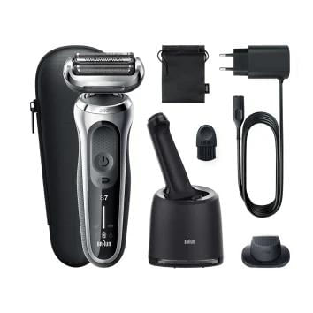 Braun-Series-7-71-S7200cc-Rasoio-Trimmer-Nero-Argento