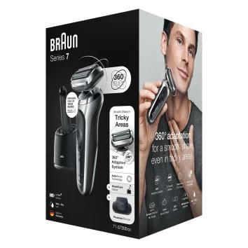 Braun-Series-7-71-S7200cc-Rasoio-Trimmer-Nero-Argento