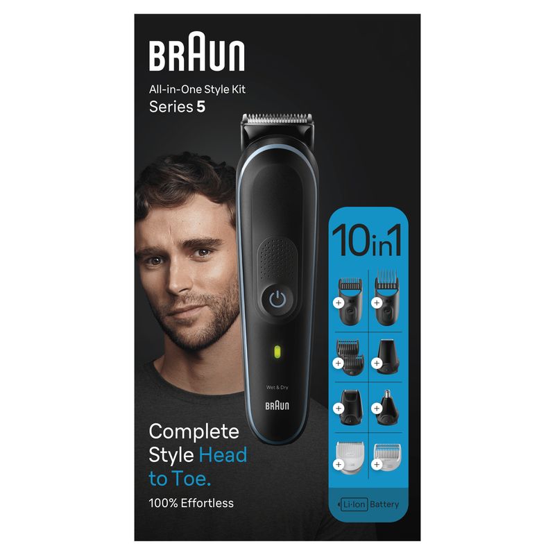 Braun-MGK5445-Nero-Ioni-di-Litio