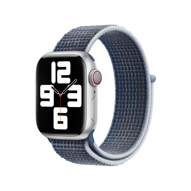 Apple-MPL93ZM-A-accessorio-indossabile-intelligente-Band-Blu-Nylon