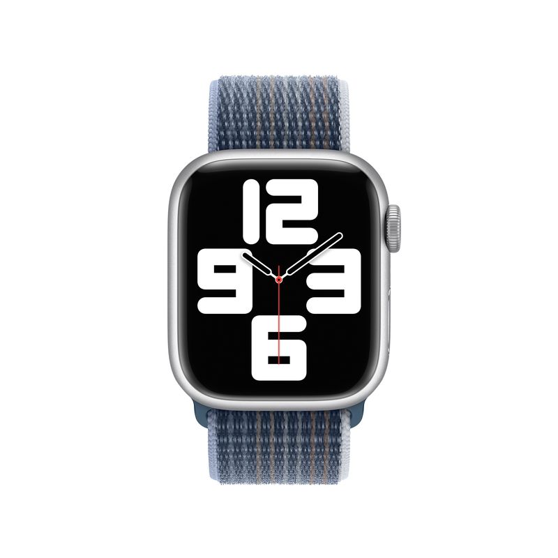 Apple-MPL93ZM-A-accessorio-indossabile-intelligente-Band-Blu-Nylon