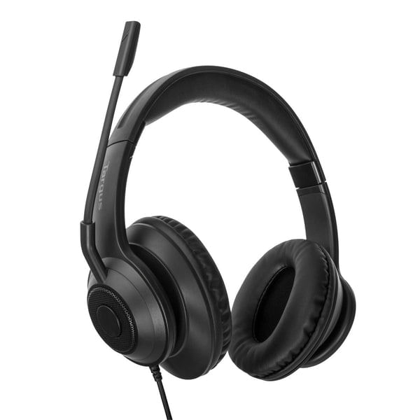 Targus-AEH102GL-cuffia-e-auricolare-Cablato-A-Padiglione-Musica-e-Chiamate-USB-tipo-A-Nero
