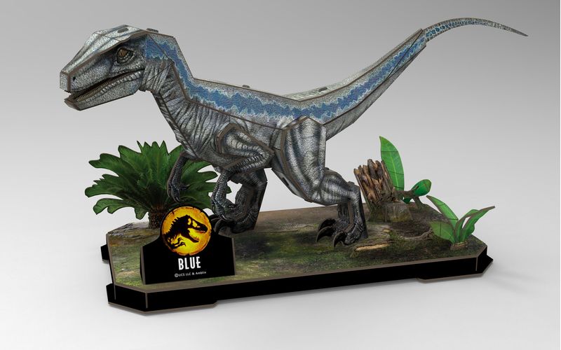 Revell-Jurassic-World-Dominion---Blue-Puzzle-3D-50-pz-Animali