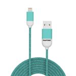 Pantone Celly PT-LCS001-5L cavo per cellulare Ciano 1,5 m USB A Lightning