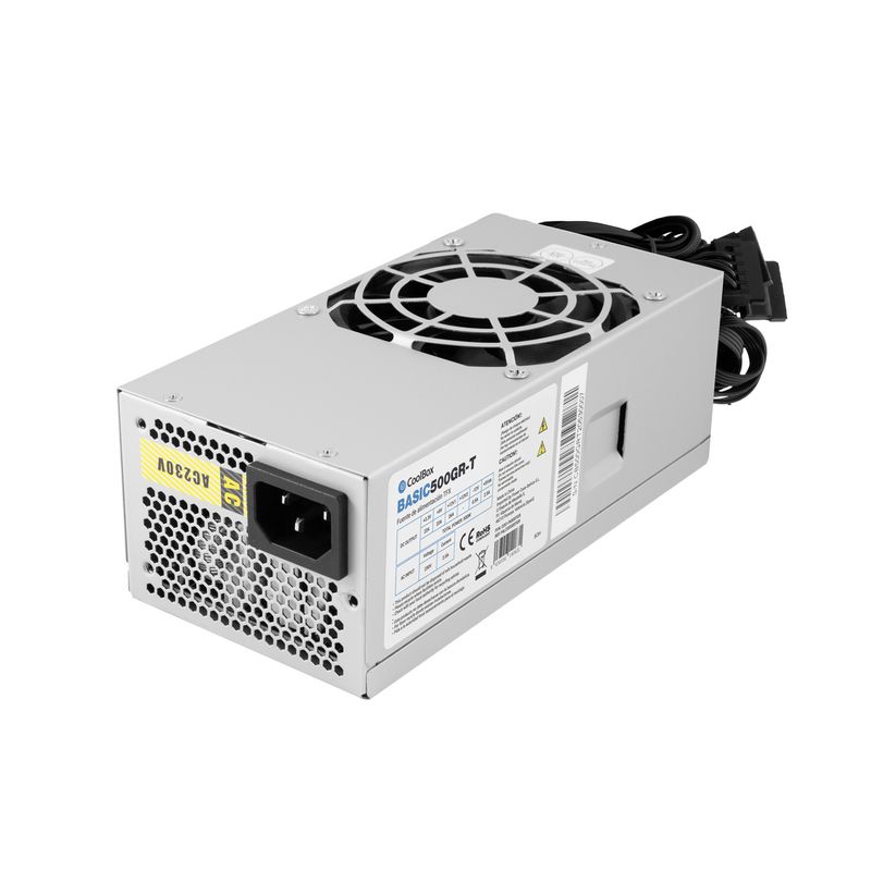 CoolBox-BASIC500GR-T-alimentatore-per-computer-500-W-20-4-pin-ATX-TFX-Grigio