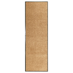 vidaXL Zerbino Lavabile Crema 60x180 cm