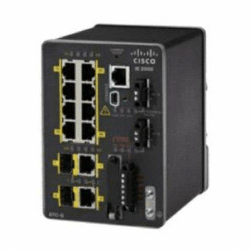 Cisco-IE-2000-8TC-G-B-switch-di-rete-Gestito-L2-Fast-Ethernet--10-100--Nero--IE-8-10-100.2-T-SFP-BASE---IN-