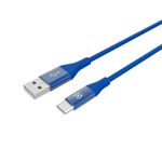 Celly USBTYPECCOLORBL cavo USB 1 m USB 2.0 USB A USB C Blu