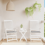 vidaXL Cuscini per Sedia 2 pz Grigi 40x40x3 cm in Tessuto Oxford