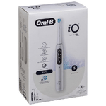 Braun Oral-B iO Series 6 Spazzolino Elettrico Bianco con Custodia