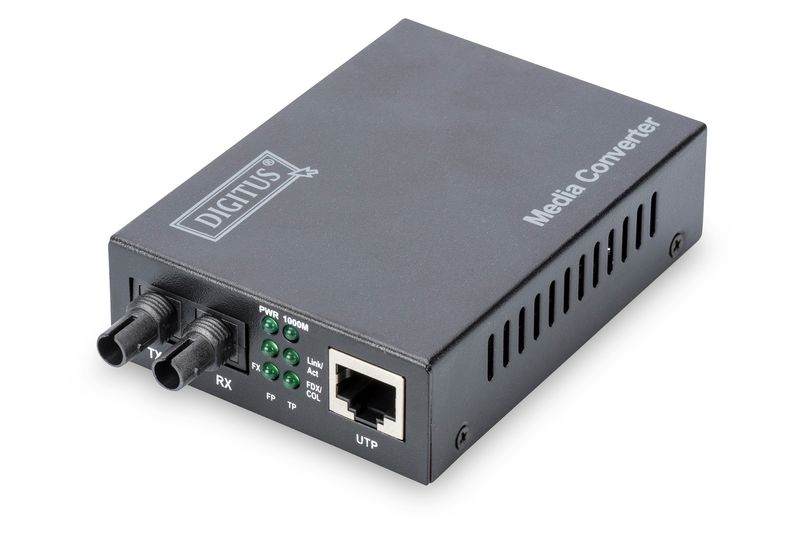 Digitus-Convertitore-Media-Gigabit-Ethernet--RJ45---ST