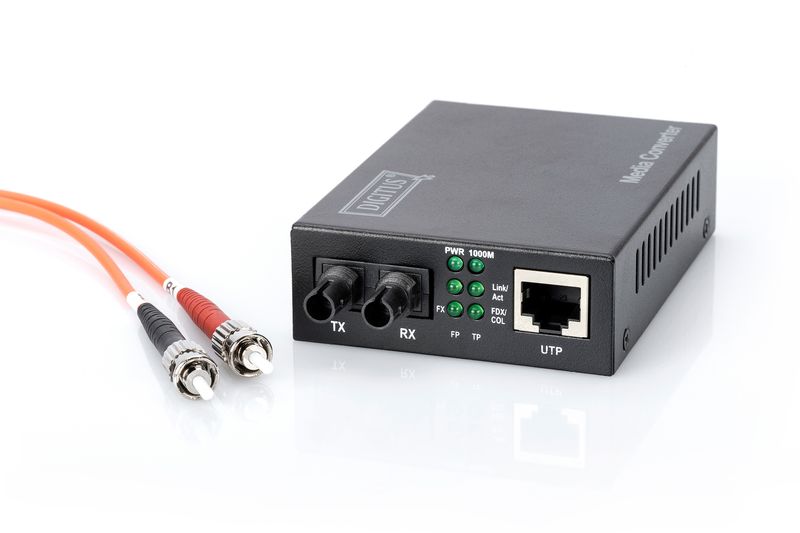 Digitus-Convertitore-Media-Gigabit-Ethernet--RJ45---ST