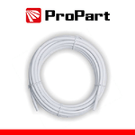 Rotolo cavo elettrico tripolare 25m H05VV-F3G 1.0mm bianco