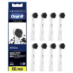 Braun Oral-B PureClean 80352924 testina per spazzolino 8 pz Nero, Bianco