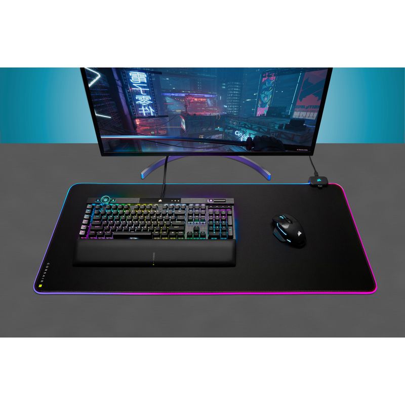 Corsair-MM700-RGB-Tappetino-per-mouse-per-gioco-da-computer-Nero