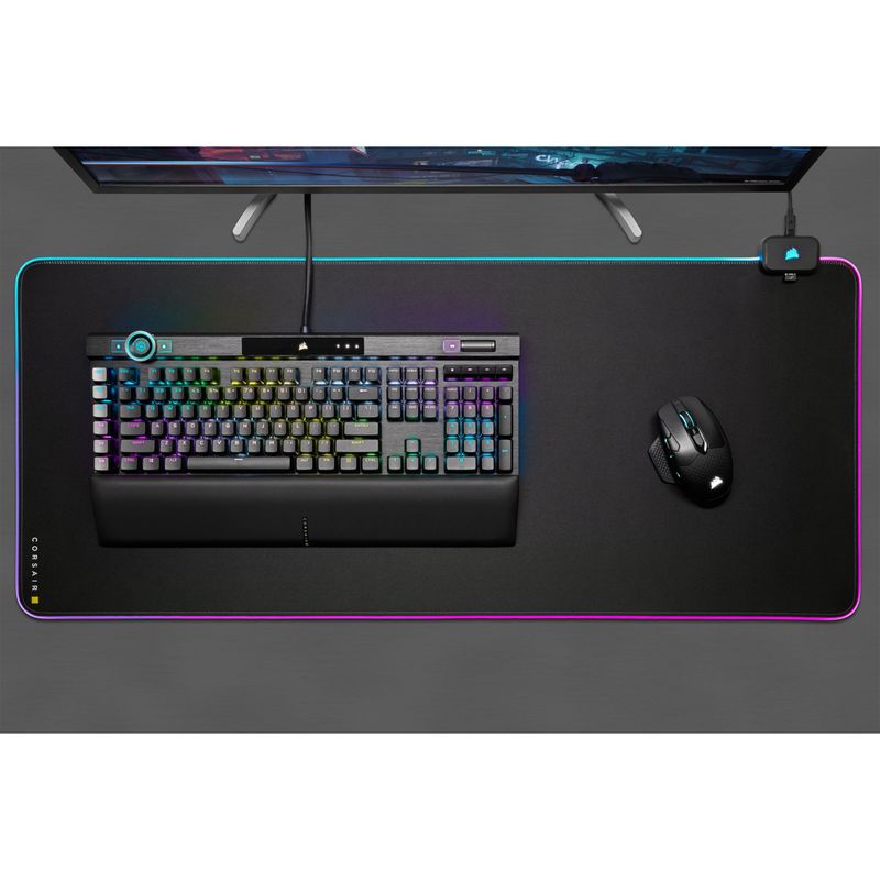 Corsair-MM700-RGB-Tappetino-per-mouse-per-gioco-da-computer-Nero