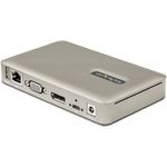 StarTech.com-Docking-Station-USB-C---DisplayPort-4K-30Hz-o-VGA---Power-Delivery-60W-Pass-Through-Charging---Hub-USB-3.1-Gen-1-a-4-porte---Dockin