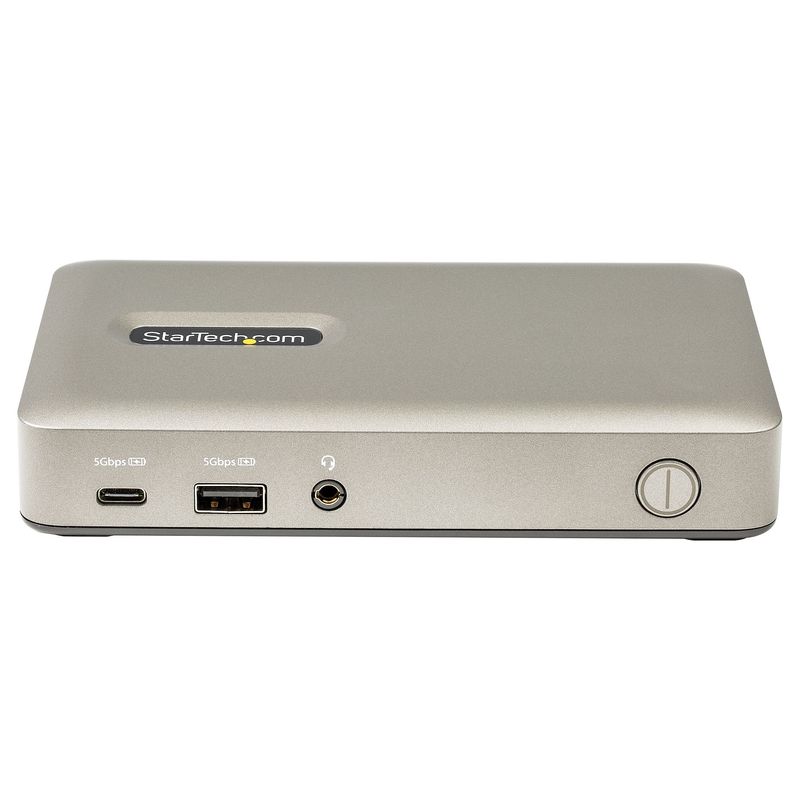 StarTech.com-Docking-Station-USB-C---DisplayPort-4K-30Hz-o-VGA---Power-Delivery-60W-Pass-Through-Charging---Hub-USB-3.1-Gen-1-a-4-porte---Dockin