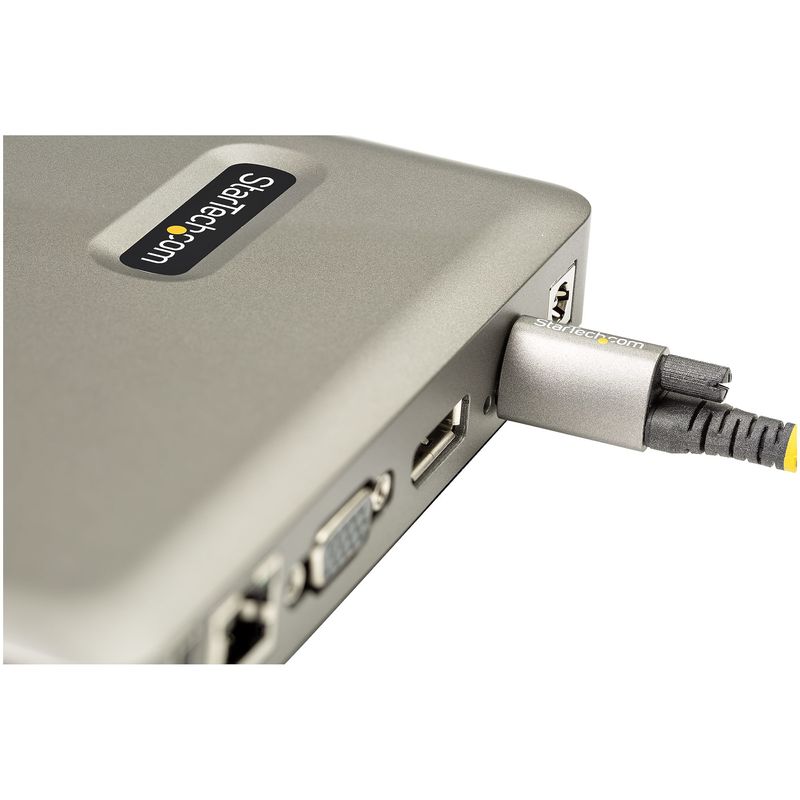 StarTech.com-Docking-Station-USB-C---DisplayPort-4K-30Hz-o-VGA---Power-Delivery-60W-Pass-Through-Charging---Hub-USB-3.1-Gen-1-a-4-porte---Dockin