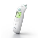 Braun-ThermoScan-6-Termometro-a-contatto-Bianco-Orecchio-Pulsanti