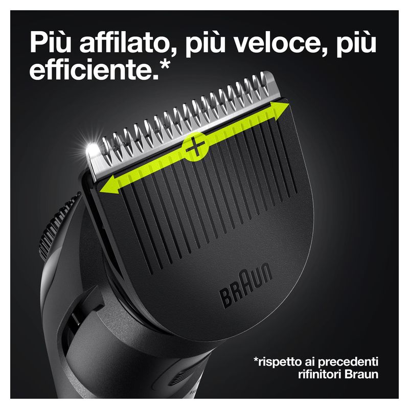 Braun-BeardTrimmer-5-Regolabarba-5-BT5341-Regolabarba-Uomo-Tagliacapelli-Per-Viso-Capelli