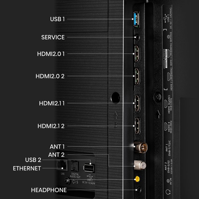 Hisense-TV-Mini-LED-ULED-4K-Ultra-HD-55”-55U8KQ-Smart-TV-VIDAA-U7-QLED-Display-144Hz-Wifi-Retroilluminazione-Mini-LED-Local-Dimming-HDR-Dolby-Vision-IQ-Quantum-Dot-Colour-144Hz-Game-Mode-PRO-Dolby-Atmos-2.1.2