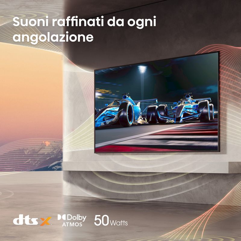 Hisense-TV-Mini-LED-ULED-4K-Ultra-HD-55”-55U8KQ-Smart-TV-VIDAA-U7-QLED-Display-144Hz-Wifi-Retroilluminazione-Mini-LED-Local-Dimming-HDR-Dolby-Vision-IQ-Quantum-Dot-Colour-144Hz-Game-Mode-PRO-Dolby-Atmos-2.1.2