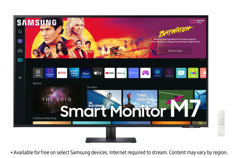 Samsung-Smart-Monitor-M7---M70B-da-43---UHD-Flat