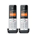 Gigaset-COMFORT-500HX-duo-Telefono-analogico-DECT-Identificatore-di-chiamata-Nero-Argento