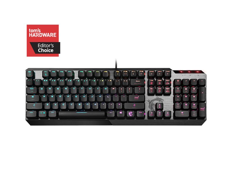 MSI-Vigor-GK50-tastiera-USB-QWERTY-Italiano-Nero-Metallico