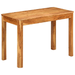 vidaXL Tavolo da Pranzo 110x55x76 cm Legno Massello di Acacia