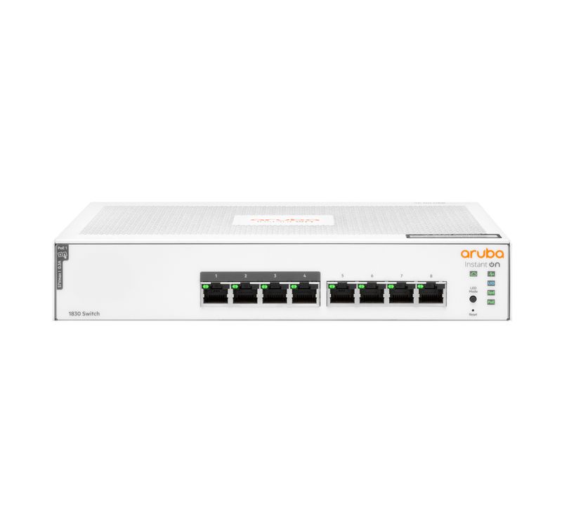 Aruba-Instant-On-1830-8G-4p-Class4-PoE-65W-Gestito-L2-Gigabit-Ethernet--10-100-1000--Supporto-Power-over-Ethernet--PoE--1U