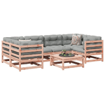 vidaXL Set Divani da Giardino 7 pz in Legno Massello Abete Douglas